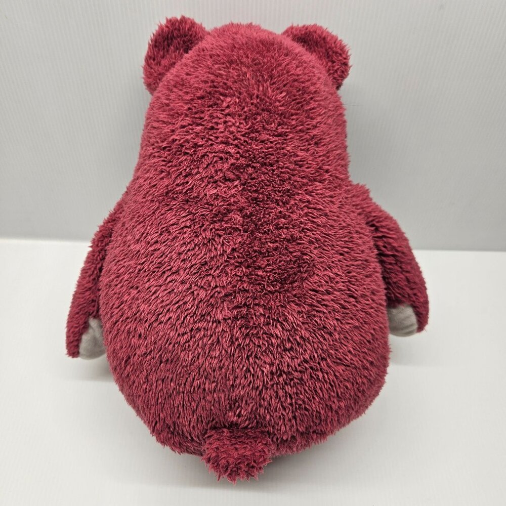 Disney Store Authentic Lotso Bear 15 Inch Strawberry Scented Plush Toy Story 3 - Picture 3 of 4